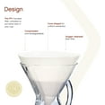 thumbnail image 3 of Chemex Filtre - Déplié - 100ct - Emballage Exclusif, 3 of 6