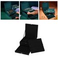 thumbnail image 1 of Caja de almacenamiento de joyería con de , caja de exhibición de joyería para hombres y mujeres, Negro Hugo organizador de almacenamiento de joyas, 1 of 10
