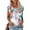 Pink summer tops 2023 women, variant on Dyegold Summer Tops for Women 2023 Trendy, Cap Sleeve Summer Blouses for Women Comfy Floral Print Tshirts 2023 Round Neck Tunic Tops Casual Loose Summer ​Tops