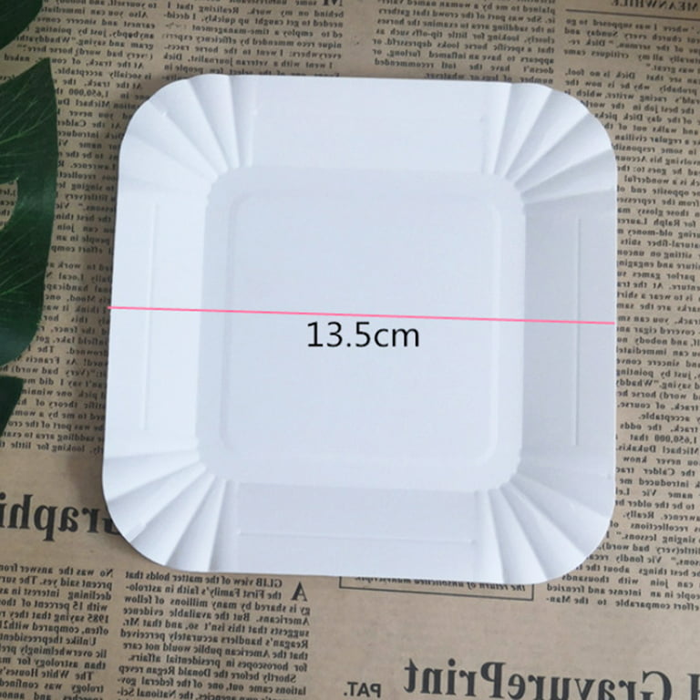 Disposable Paper Dessert Plate  Disposable Paper Plate Square