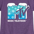 thumbnail image 3 of MTV - Snowflakes - Toddler & Youth Girls Short Sleeve Graphic T-Shirt, 3 of 5