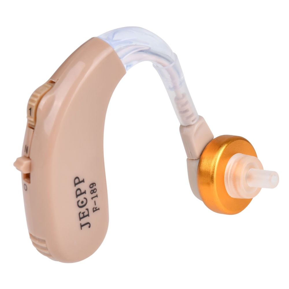 JECPP Portable Hearing Aids Sound Amplifier Battery Powered Hearing Enhancement Device with