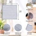 thumbnail image 2 of 50 Pcs New Upgrade Metal Dish Cloth,3-Layer Steel Wire Cleaning Cloth,No Scratches and No Odor, Multipurpose Steel  Wire Cleaning Cloth,Metal Dish Cloth for Dishes, Sinks & Stove Tops(7.87x7.87), 2 of 7