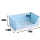 thumbnail image 3 of Caja de arena grande para conejos, inodoro de esquina con cajón, caja de arena grande para hámster adulto, conejillo de indias, hurón, galesaurio, conejo y otros animales TUNC Sencillez, 3 of 5