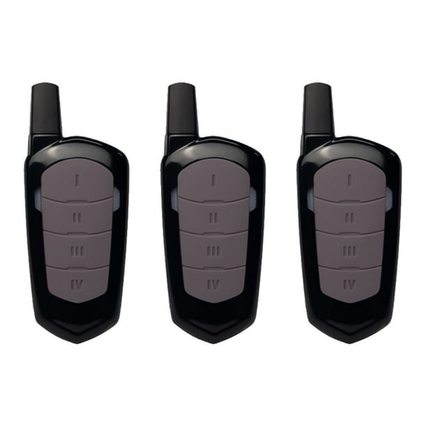 Para H80 TX22 E80 TX54R X52R Control Remoto 433 MHz Código Fijo Abrepuertas de Garaje Transmisor de Instrucciones (Paquete de 3)