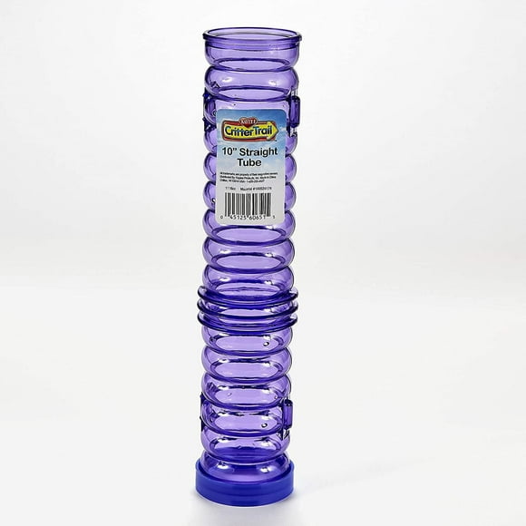 Kaytee CritterTrail Straight Fun-nel Tube, 10 po, assorti