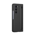thumbnail image 2 of ShellTech Compatible Slim Case for Galaxy Z Fold 6 Case with Pen & S Pen Holder with Screen Protector Silky Liquid Hard PC Matte,Black, 2 of 9
