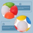 thumbnail image 3 of WHAMVOX Practice Golf Balls 22Pack PP Material for School Programs Hollow Design Suitable for Indoor, 3 of 6