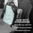 thumbnail image 6 of Lsque Rabbit And Dragonfly Lunch Bag Lunch Box for Women Men Reusable Insulated Lunch Tote Bag,Leakproof Thermal Cooler Sack Food Handbags Case High Capacity, 6 of 9