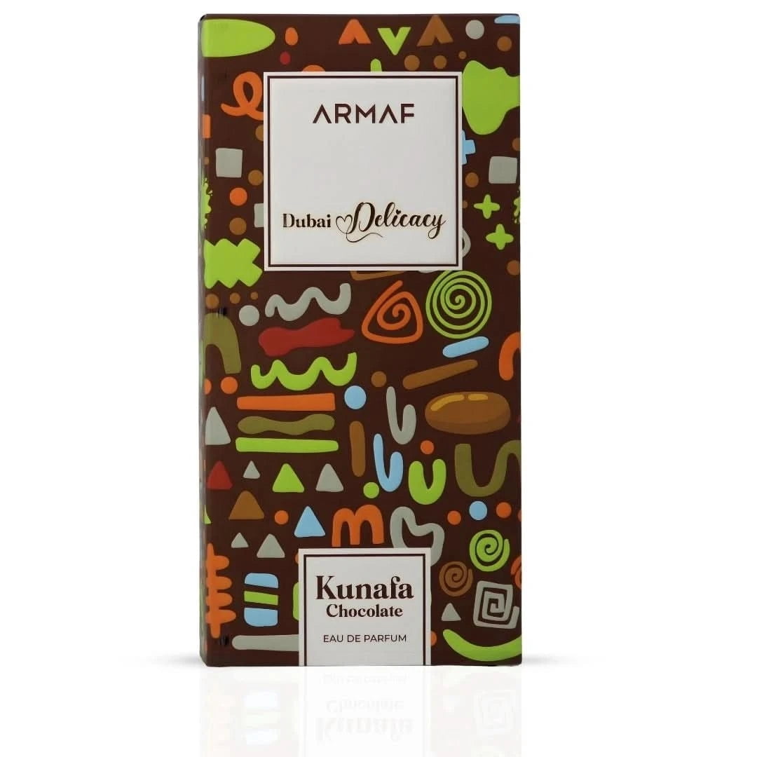 Dubai Delicacy Kunafa Chocolate Pistache Eau de Parfum Spray 70ml (2.3 oz) Armaf