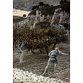 thumbnail image 2 of Tissot, James Jacques 18x24 Gold Ornate Wood Framed with Double Matting Museum Art Print Titled - Enemy Sowing Tares, 2 of 4