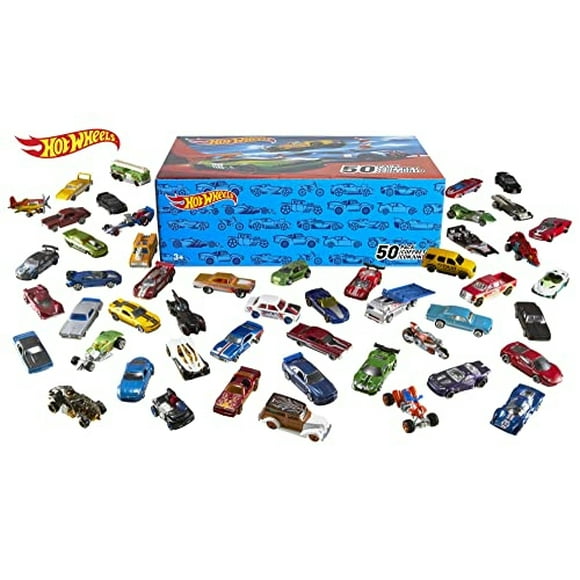 Toy Hot Wheels Cars Variety, paquete de 50 unidades para más de 3 años