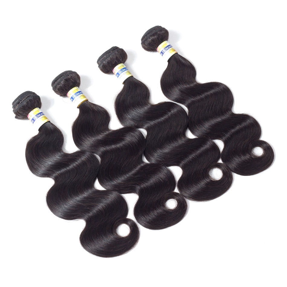 Yyong Peruvian Virgin Hair Body Wave 4 Pcs Lot Peruvian