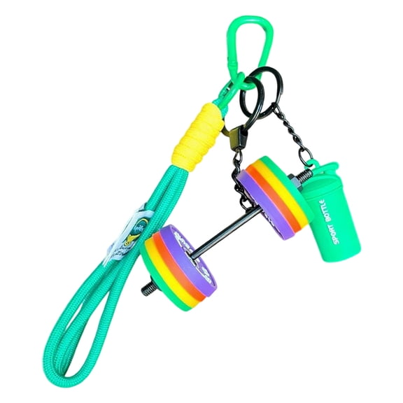 Sports-Style Series Keychains Fitness Series Backpack Charms Keychain Backpack Charm Detachable