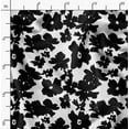 thumbnail image 2 of Soimoi Florals Print, Velvet Fabric, Decor Sewing Fabric by The Yard 54 Inch Wide,Decorative Fabric for Upholstery and Home Accents, White, 2 of 6
