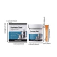 thumbnail image 3 of Gallickan Stainless Steel Cleaning Paste, Multi-Purpose Cookware Polish, Burn Mark Remover for Pots Pans, Non-Abrasive Scratch-Free, Kitchen Sink Cleaner, 3 of 9