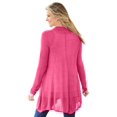thumbnail image 2 of Woman Within Plus Size Lightweight Open Front Cardigan Sweater, 2 of 5