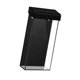 thumbnail image 4 of Porta folletos, caja para volantes, 4,3 x 9,8 pulgadas, soporte de marketing para montaje en pared, resistente a la lluvia. Negro, 4 of 9