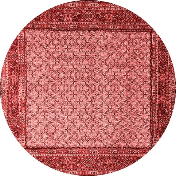 Ahgly Company Indoor Round Persian Red Traditional Area Rugs, 5' Round