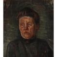 thumbnail image 2 of Albert Gottschalk 12x14 Gold Ornate Wood Frame and Double Matted Museum Art Print Titled - Portrait of a Woman in Black, 2 of 4