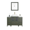 thumbnail image 6 of Vanity Art 48" Single Sink Freestanding Bathroom Vanity Set with Engineered Marble Top and Mirror, 6 of 9