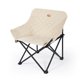 thumbnail image 1 of Silla de campamento plegable engrosada tubo de algodón suave gran capacidad pesca picnic silla plegable de albaricoque al aire libre, 1 of 10