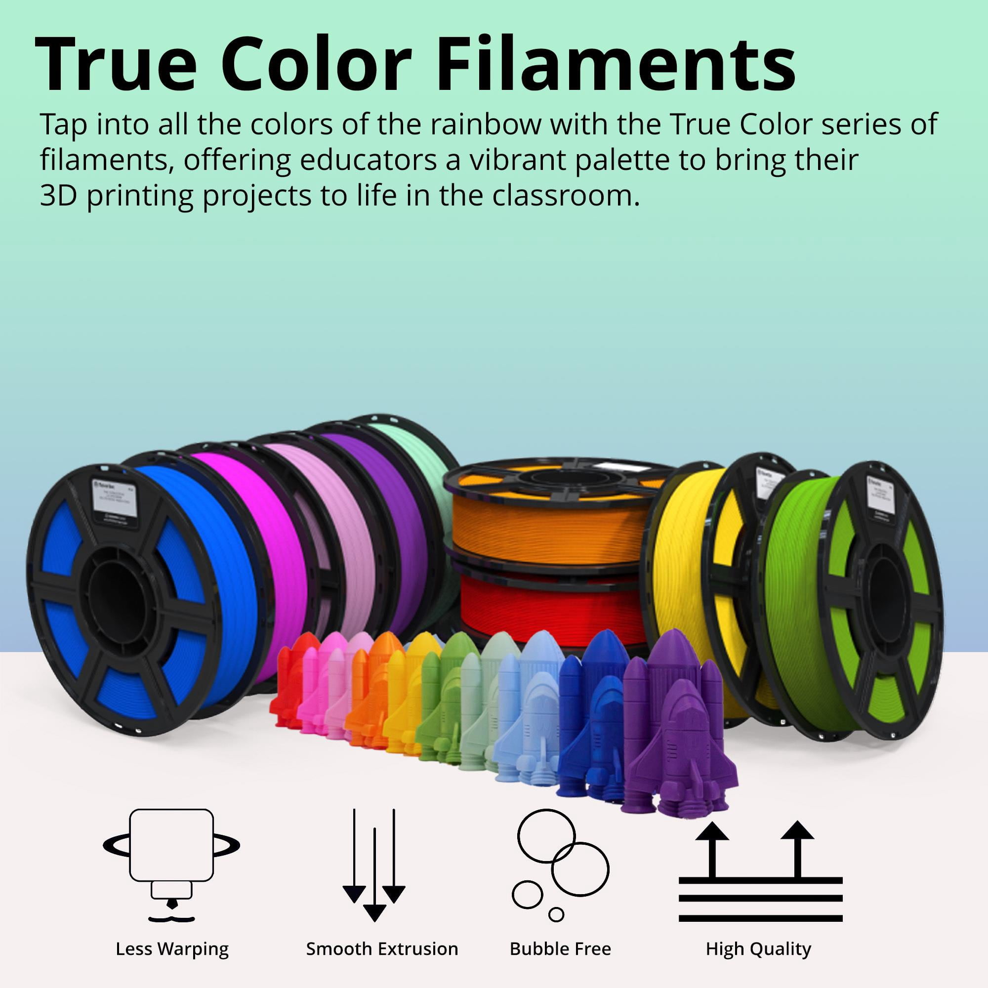 MakerBot 375-0078A Sketch PLA Filament for School Activities with Sketch 3D and Sketch Large 3D Printer Compatibility (True Hot Pink, 2.2lb)