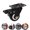 3, variant on Hugjasmine Heavy Duty Caster Swivel Caster Wheels No Noise 360 Degree Rotation