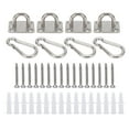 thumbnail image 1 of Kit de gancho para colgar, accesorios de suspensión resistentes de acero inoxidable para hamaca de columpio de techo de Yoga, 1 of 14