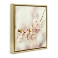 thumbnail image 4 of Stupell Industries Delicate Cherry Blossom Plants & Flowers Photography Gold Floater Framed Canvas Art Print Wall Art, 18 x 18, 4 of 10