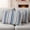 Grey Navy Blue, variant on Blue Grey Stripes Outdoor Waterproof Pillow Covers, Simple Striped Lines Minimalist Modern Decorative Rectangle Throw Pillowcase Sofa Cushion Sham for Patio/Couch/Chair, 20"x12" 2 Pack
