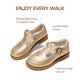thumbnail image 3 of Zapatos Mary Jane DREAM PAIRS Dorados Talla 12 para Niña Pequeña, 3 of 7