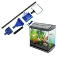 thumbnail image 1 of CUITING Aquarium with Long Handle and 5in1 Kit Portable Blue Plastic for Fish Tank Maintenance, 1 of 8