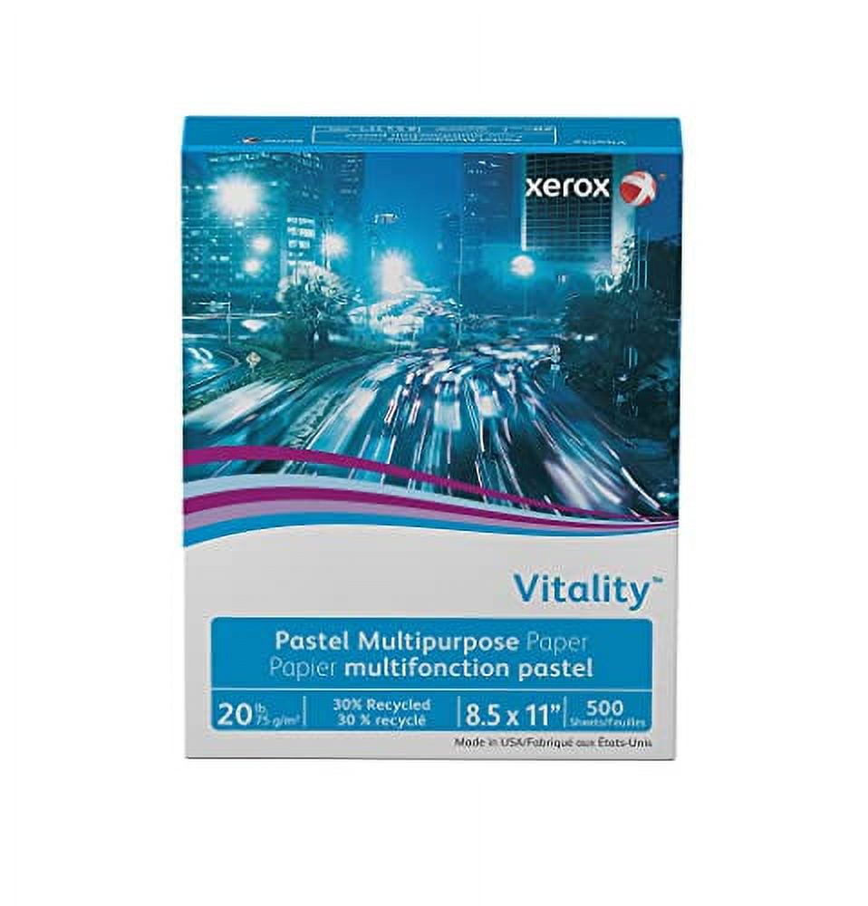 Xerox Vitality Pastel Multipurpose Paper 8 1/2 x 11 Ivory 500 Sheets/RM 3R11056