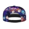 thumbnail image 4 of Jujutsu Kaisen Brim Bill Baseball Cap Adjustable Snapback Hat Hip Hop Dad Caps Men Women, 4 of 9