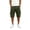 Army Green@GC@, variant on CONZONE Men's Baggy Cargo Shorts Wide Leg Shorts for Men Trendy Elastic Waist Solid Soft Casual Joggers Shorts With Pockets