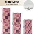 thumbnail image 4 of Pioneer Flower Floral Print Pattern Kitchen Rugs Sets Of 3,Kitchen Runner Rugs Non Skid Washable,Decorative Kitchen Floor Mats for Kitchen,Sink,Laundry,17X30 Inch + 17X47 Inch + 17X59 Inch, 4 of 6