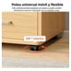 thumbnail image 5 of Archivador con 3 Cajones y Puerta con Cerrojo,Multifunción Gabinete de Almacenamiento,Mueble Organizador Bajo Escritorio para Impresora, Estantes Ajustables,Oficina en Casa, 90x34x59cm, 5 of 7