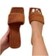 thumbnail image 2 of Zapatillas de felpa Wmkox8yii para mujer color sólido planas tamaño 38, 2 of 7