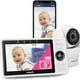 thumbnail image 1 of VTech Monitor de bebé WiFi inteligente actualizado VM901, pantalla de 5 pulgadas 720p, cámara de 1080p, visión nocturna HD, zoom de inclinación y giro totalmente remoto, conversación bidireccional, ap, 1 of 5