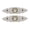 2 pack, variant on NEXAVKPR Door Bells Button Lighted Doorbell Push Button Wall Mounted Doorbell Switches
