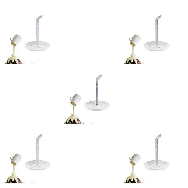 Toystoory Soporte antigravedad para pasteles, práctico estante para postres, accesorio para hornear, soporte para pasteles, herramientas, marco de No.2 5piezas Toystoory CBP230745