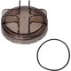 thumbnail image 1 of Tapa de filtro para piscina compatible con bomba de filtro de arena de 3/4 hp y 2400 gph para estanques, autocebante., 1 of 5