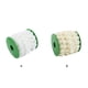 thumbnail image 3 of Bewildely 2 rollos de perlas de imitación de 16MM, hebras de decoración lisas de plástico, joyería de moda resistente y elegante, regalos de Navidad Artesanía Beige Bewildely HA075526-02, 3 of 6