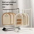 thumbnail image 2 of 5Pcs Nail Art Bags Ins Style Dust-proof Durable Stylish Storage Solution Display Reusable Nail Art Bags, 2 of 10