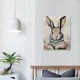 thumbnail image 4 of Autua Rabbit Beatrix Potter Fine Art Aesthetic Canvas Wall Painting for Home Office Decor Prints Living Room Bedroom Office Wall Art 12x16 in, 4 of 5