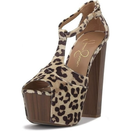 Jessica Simpson Dany Women's Peep Toe Heeled Platform Sandals Pumps