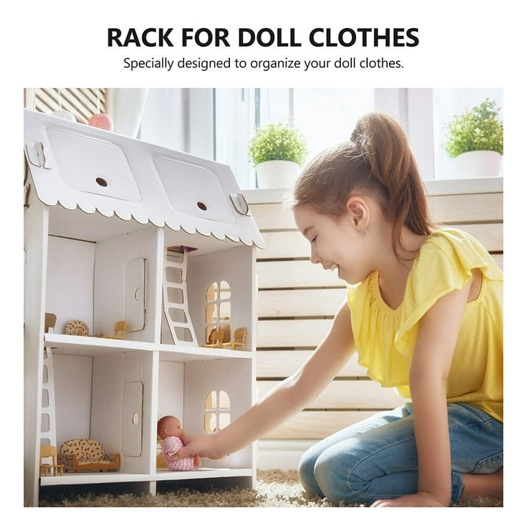 Wooden Doll Clothes Hangers - Clip Clop Toys