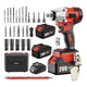 thumbnail image 1 of Set Llave De Impacto  Bloosom Inalámbrico De 20v Rojo con Negro, 1 of 4