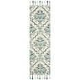 thumbnail image 3 of SAFAVIEH Suzani SZN205A Hand-hooked Ivory /Turquoise Rug, 3 of 8
